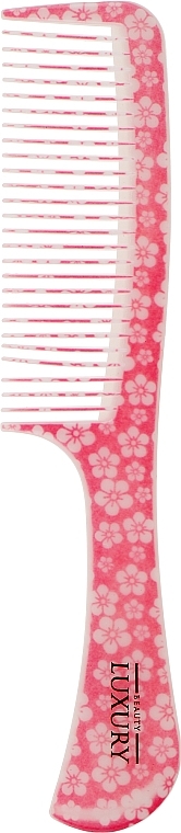 Comb, HC-3015, pink - Beauty LUXURY — photo N1