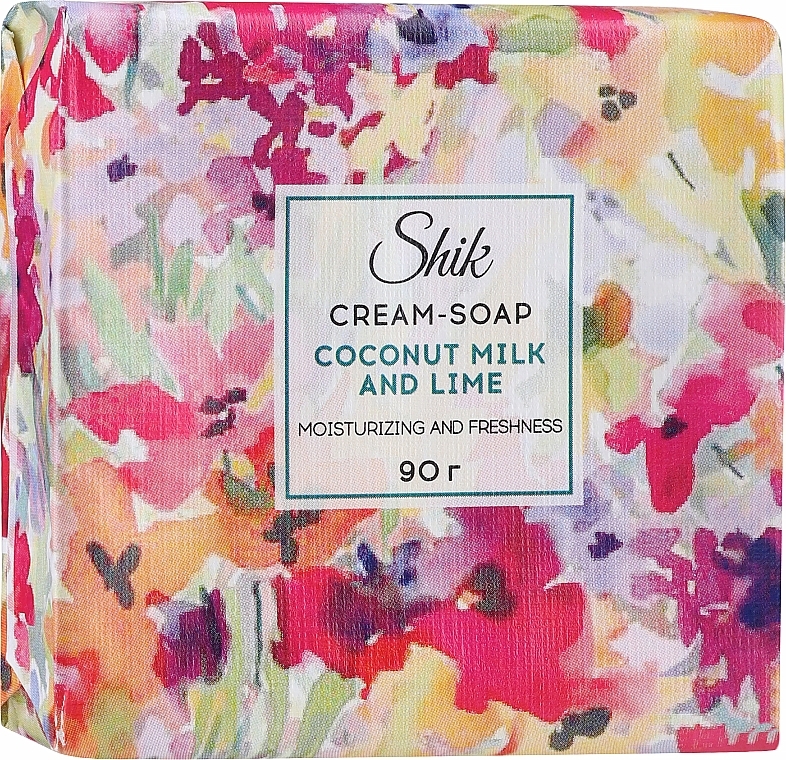 Toilet Cream Soap 'Hydration & Freshness. Coconut Milk & Lime' - Shik — photo N1