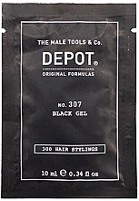 Fragrances, Perfumes, Cosmetics Black Camouflage Gel for Grey Hair - Depot Hair Styling 307 Black Gel (sample)