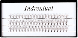 False Individual Lashes, 20D C-Type, 0.07, Mix 9-11-13 mm - Individual — photo N1