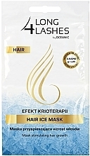 Fragrances, Perfumes, Cosmetics Hair Mask - Long4Lashes Krioterapia Hair Ice Mask (sample)