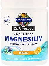 Whole Food Magnesium with Orange Flavor, powder - Garden of Life Dr. Formulated — photo N4