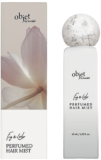 Hair Spray 'Fig & Lotus' - Kundal Object By Kundal Perfumed Hair Mist Fig & Lotus — photo N1