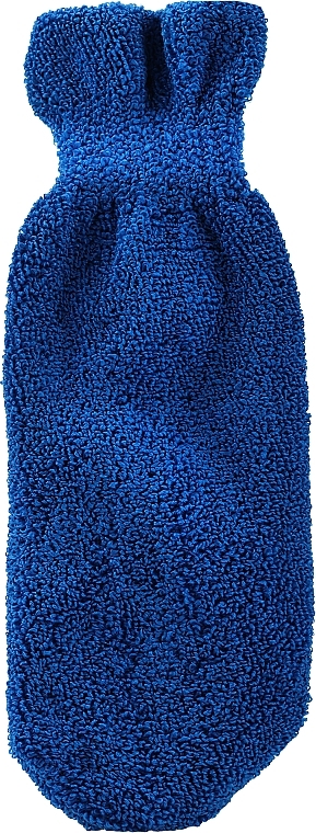 Bath Sponge Glove, blue - Suavipiel Bath Micro Fiber Mitt Extra Soft — photo N1