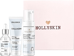 Set - Hollyskin Collagen Intensive Care (mask/100ml + foam/150ml + ser/50ml) — photo N3