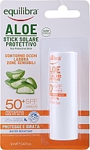 Fragrances, Perfumes, Cosmetics Sun Stick - Equilibra Aloe Line Sun Protection Stick SPF 50