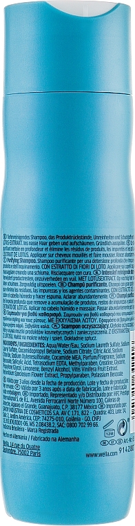 Cleansing Hair Shampoo - Wella Professionals Invigo Aqua Pure Shampoo — photo N13