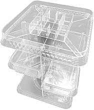 Organizer with Drawers, transparent - Iko Rectangular Makeup Organizer — photo N3