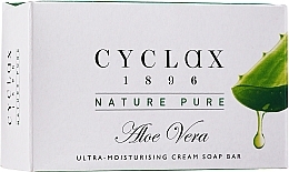 Fragrances, Perfumes, Cosmetics Ultra-Moisturising Hand Cream Soap Bar - Cyclax Nature Pure Aloe Vera Ultra-Moisturising Cream Soap Bar