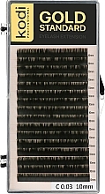 Gold Standard C 0.03 False Eyelashes (16 rows: 10 mm) - Kodi Professional — photo N1