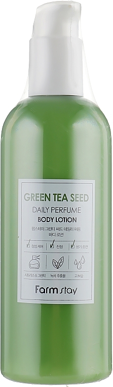 Perfumed Body Lotion with Green Tea extract - FarmStay Green Tea Seed Daily Perfume Body Lotion — photo N4