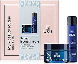 Fragrances, Perfumes, Cosmetics Set - Usu Cosmetics Rutina K-Beauty Noche (cr/50ml + essence /100ml)