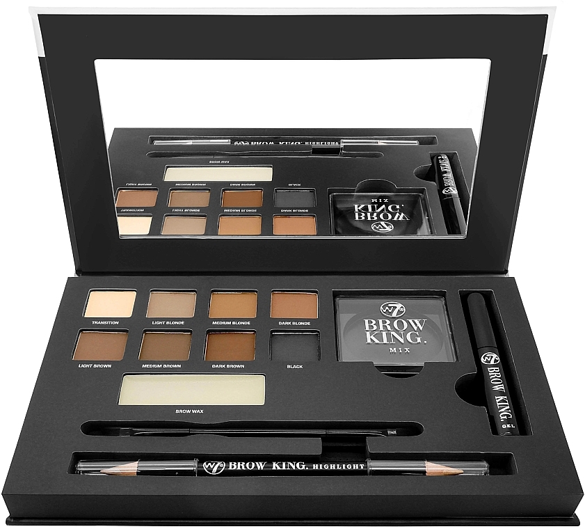 Brow Palette - W7 Brow King Ultimate Eye and Brow Palette — photo N2