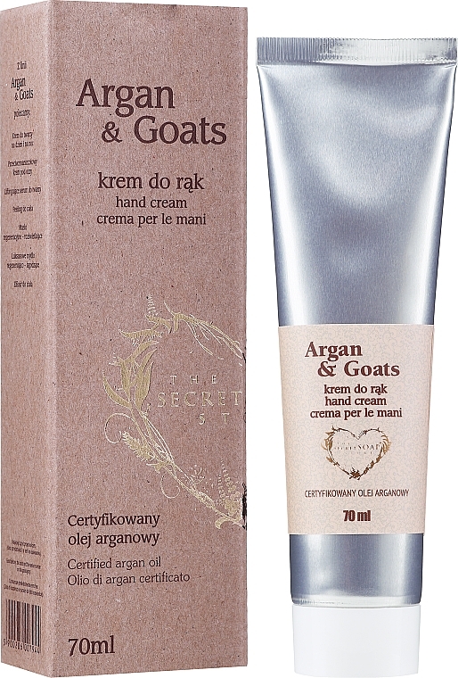 Argan & Goat Milk Hand Cream - Soap & Friends Argan & Goats Hand Cream — photo N2