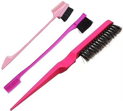 Hair Coloring Brush Set, 3 pcs. - Beautifly — photo N1