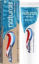 Mint Toothpaste - Aquafresh Naturals Mint Clean — photo N7