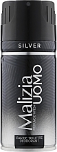 Fragrances, Perfumes, Cosmetics Men Deodorant Spray - Malizia Uomo Silver Deodorant