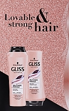 Set - Gliss Kur Split Ends Miracle Lovable & Strong Hair — photo N1