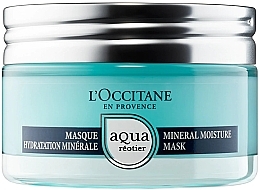 Fragrances, Perfumes, Cosmetics Ultra-Moisturizing Mineral Face Mask - L'Occitane Aqua Reotier Mineral Moisture Mask