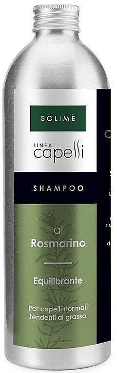 Hair Shampoo ‘Rosemary’ - Solime Capelli Rosemary Shampoo — photo N1