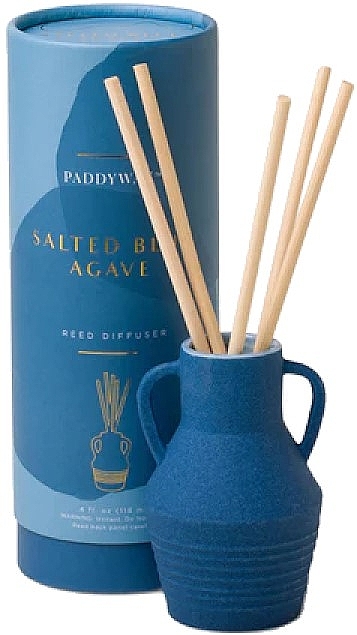 Aroma Diffuser 'Salt Blue Agave' - Paddywax Santorini Ceramic Diffuser Salted Blue Agave — photo N1