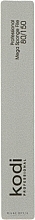 Fragrances, Perfumes, Cosmetics Rectangular Nail Buff 80/150, grey - Kodi Professional