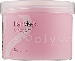 Fragrances, Perfumes, Cosmetics Cashmere Mask for All Hair Types - WoolyWoo Pink Hair Mask