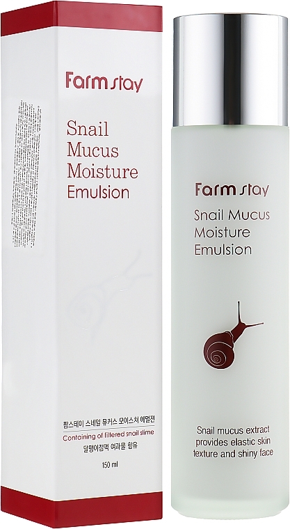 Moisturising Face Emulsion - FarmStay Snail Mucus Moisture Emulsion — photo N5