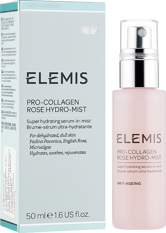 Serum Spray - Elemis Pro-Collagen Rose Hydro-Mist — photo N1