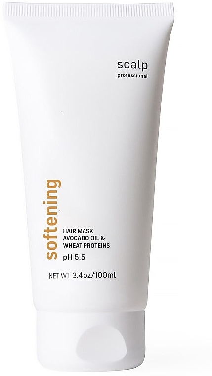 Moisturizing & Softening Hair Mask - Scalp Softening Hair Mask Avocado Oil & Wheat Proteins — photo N10