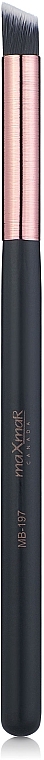 Eyeshadow & Concealer Brush, MB-197 - MaxMar — photo N3