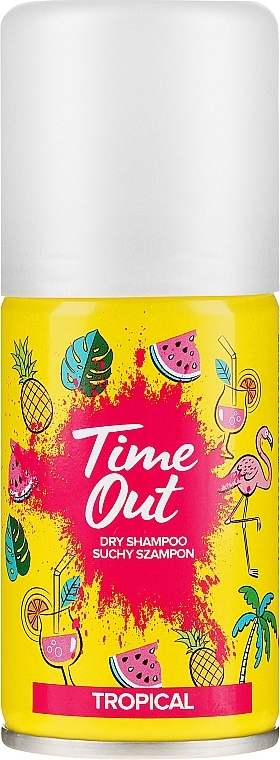 Hair Dry Shampoo - Time Out Dry Shampoo Tropical — photo N5