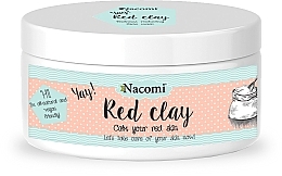 Clay Face Mask - Nacomi Red Clay — photo N1