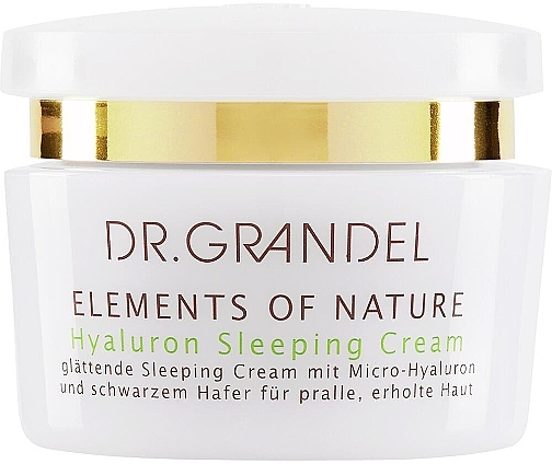 Hyaluron Night Face Cream - Dr. Grandel Elements of Nature Hyaluron Sleeping Cream — photo N1