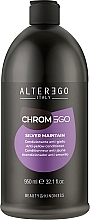 Blond & Grey Hair Conditioner - Alter Ego ChromEgo Silver Maintain Conditioner — photo N9