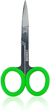 Manicure Scissors "Neon Play", 2223, light green - Donegal — photo N3