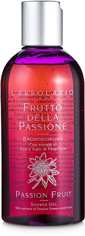 Bath Foam & Shower Gel "Passionflower" - L'erbolario Bagnoschiuma Frutto della Passione — photo N2