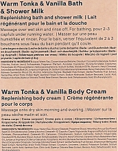 Warm Tonka & Vanilla Bath & Body Duo - Elemis Warm Tonka & Vanilla Body Duo (b/milk/300ml + b/cr/100ml) — photo N4