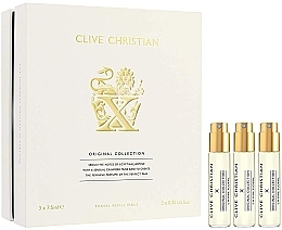 Fragrances, Perfumes, Cosmetics Clive Christian X Women - Set (edp/refill/7.5mlx3)	