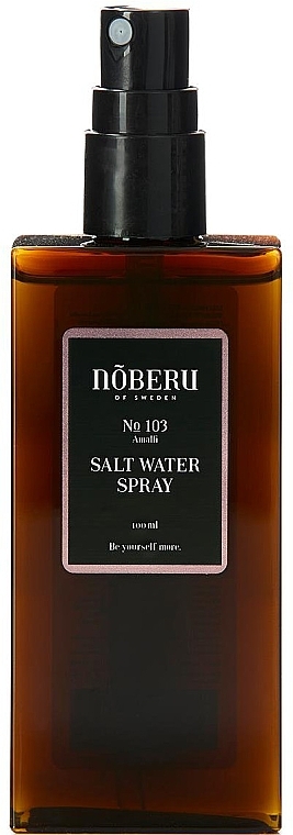 Salt Water Spray for Hair - Noberu of Sweden №103 Amalfi Salt Water Spray — photo N3