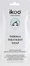 Fragrances, Perfumes, Cosmetics Thermal Wrap Mask Hydrate & Shine" - Ikoo Infusions Thermal Treatment Wrap