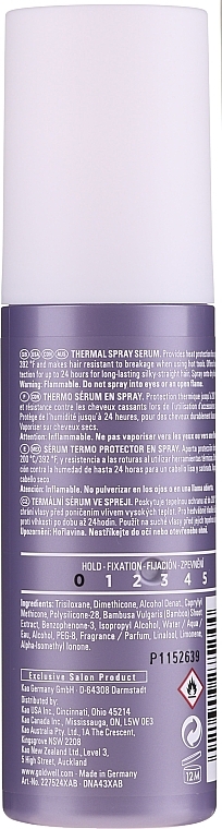 Thermal Smoothing Serum - Goldwell Style Sign Just Smooth Sleek Perfection Thermal Spray Serum — photo N2