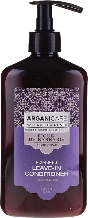 Nourishing Leave-In Prickly Pear Hair Conditioner - Arganicare Prickly Pear Nourishing Leave-in Conditioner — photo N3