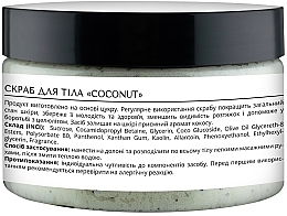 Coconut Body Scrub - Lapush Coconut Body Scrub — photo N2