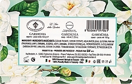 Natural Soap "Gardenia" - Saponificio Artigianale Fiorentino Masaccio Gardenia Soap — photo N7