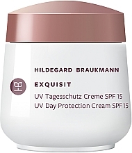 Fragrances, Perfumes, Cosmetics Day Protective Face Cream - Hildegard Braukmann Exquisit UV Day Protection Cream SPF15