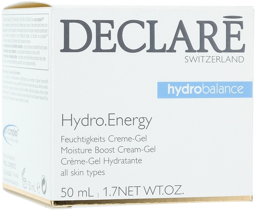 Moisturizing Cream-Gel - Declare Hydro Energy Moisture Boost Cream-Gel — photo N1