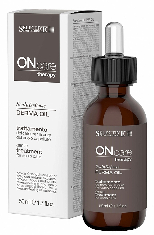 Scalp Care Oil - Selective Professional On Care Therapy Scalp Defence Derma Oil — photo N13