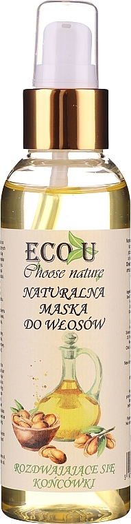 Natural Anti-Brittle Hair Mask - Eco U Choose Nature — photo N1