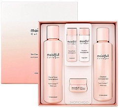 Set, 5 products - Etude Moistfull Collagen Set — photo N1